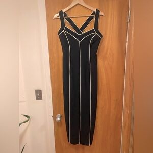 Vintage Kamisato Midi Dress